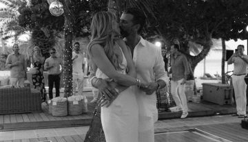 Donald Trump Jr. y Bettina Anderson: las imágenes exclusivas de su boda en Bahamas junto a 20 invitados