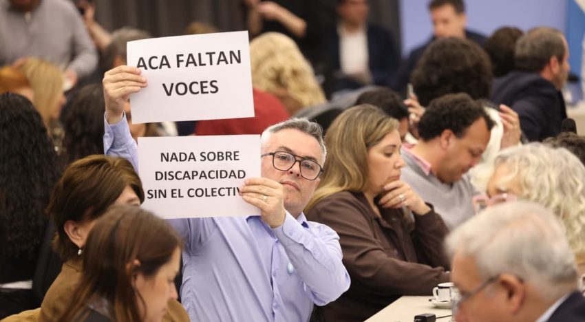 Cortocircuito y quiebre entre la Casa Rosada y sus diputados por la ley de discapacidad