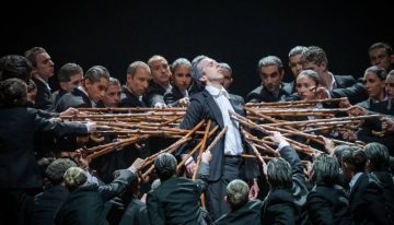 El Ballet del Colón estrenó “Principio de éxtasis”, basado en textos de Borges con música de Santaolalla y voz de Ricardo Darín