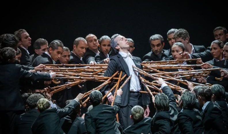 El Ballet del Colón estrenó “Principio de éxtasis”, basado en textos de Borges con música de Santaolalla y voz de Ricardo Darín