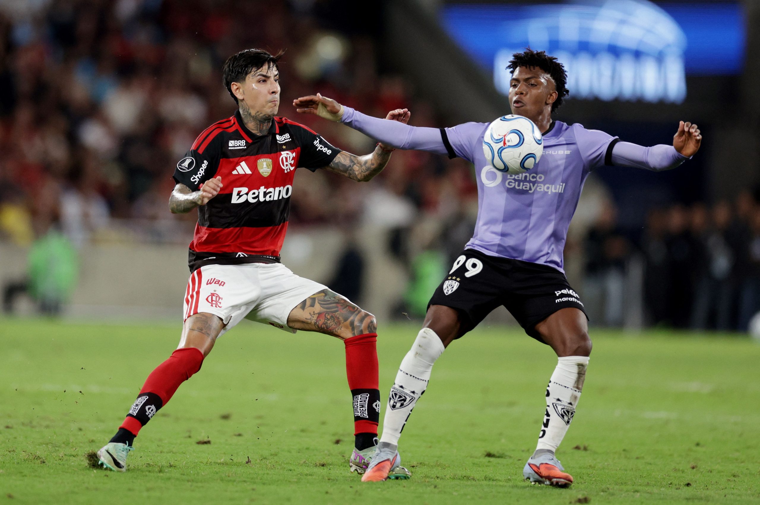 Flamengo vs Ind. del Valle por los cuartos de final de la Copa Libertadores del 2026.