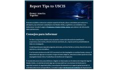 Actualizaciones del Uscis y la web oficial para reportar fraudes migratorios en septiembre 2026