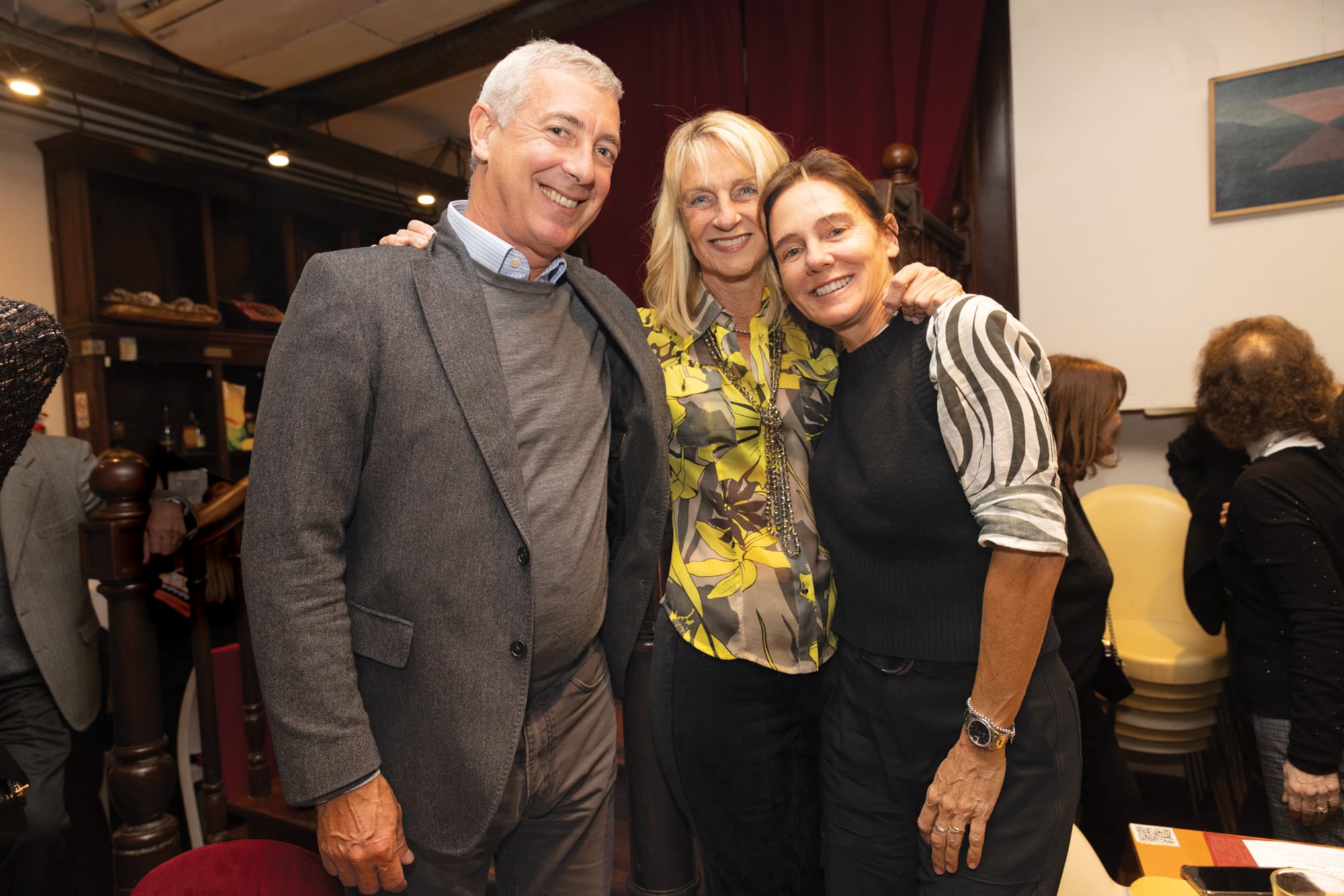 Martín Costantini, Marina Blaquier y su sobrina, Greta Hoeffner