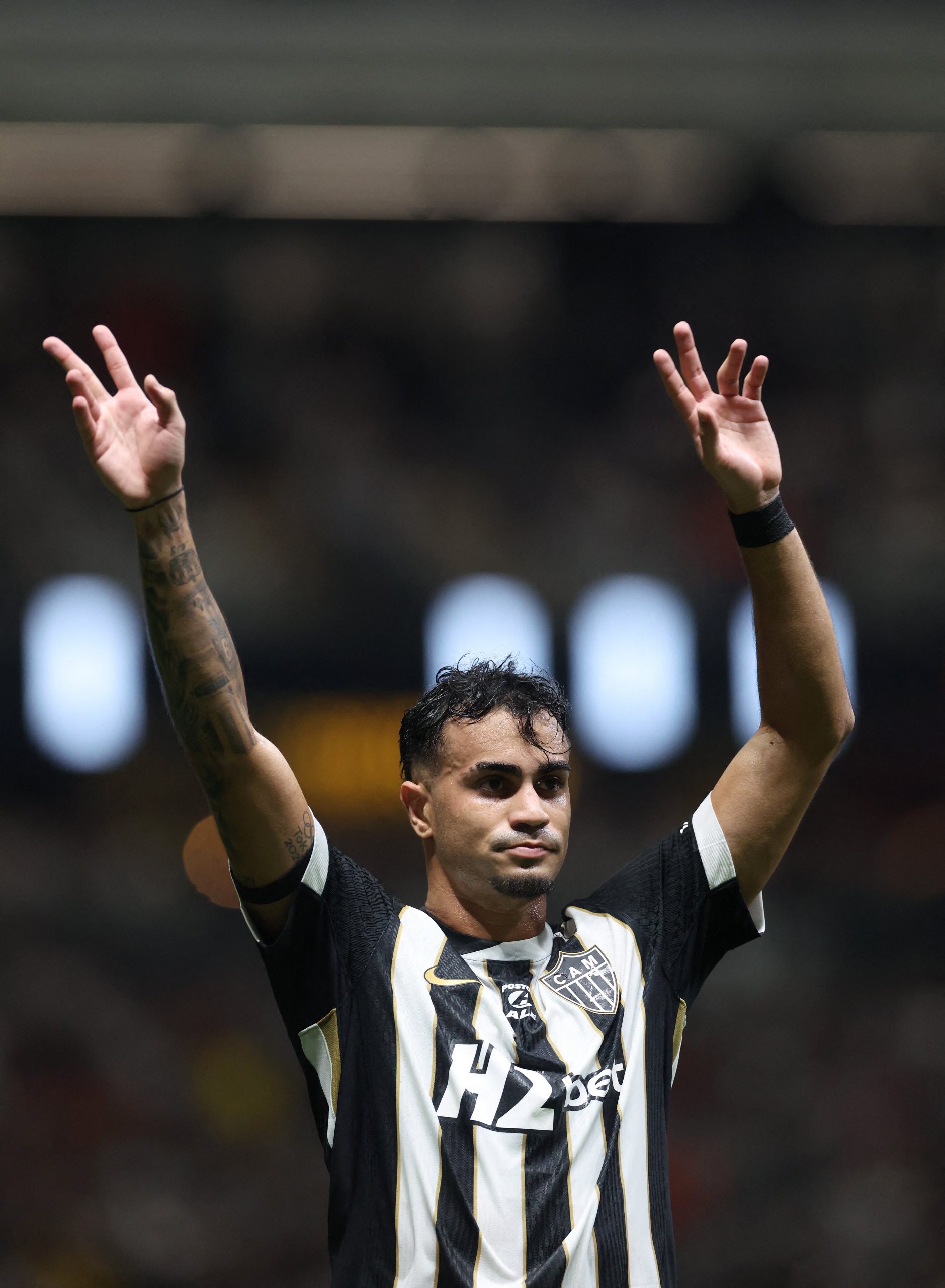 Atl.Mineiro vs Santos por los cuartos de final de la Copa Sudamericana del 2026.