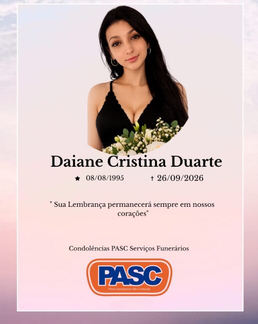 Daiane Cristina Duarte estaba embarazada de seis meses. (Foto: gentileza PASC).