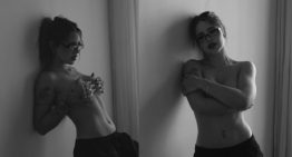 Coty Romero hizo topless para una producción de fotos y generó furor en las redes