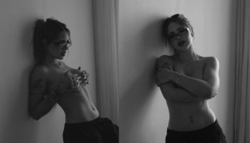 Coty Romero hizo topless para una producción de fotos y generó furor en las redes