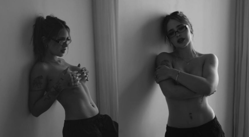 Coty Romero hizo topless para una producción de fotos y generó furor en las redes