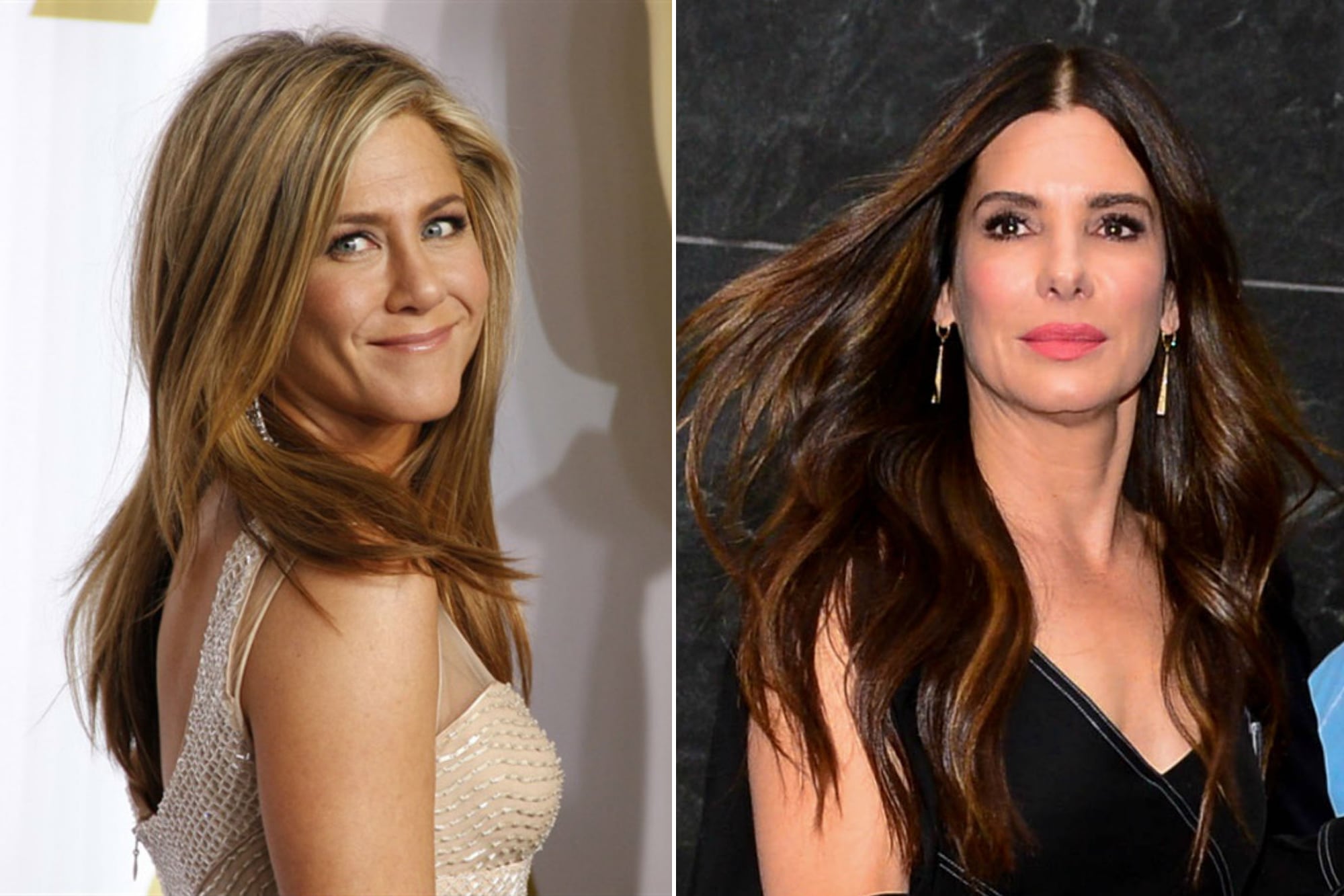Jennifer Aniston, una de las pocas personas a las que Bullock le contó sobre la enfermedad de su pareja