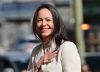 La referente opositora María Corina Machado denunció que le impidieron regresar a Venezuela por séptima vez
