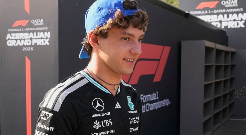 GP de Azerbaiyán: ganó George Russell y el líder Kimi Antonelli terminó quinto tras remontar 11 posiciones
