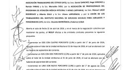 ATE levantó el paro en el PAMI tras recibir un aumento de 14,1% y un bono de $180.000