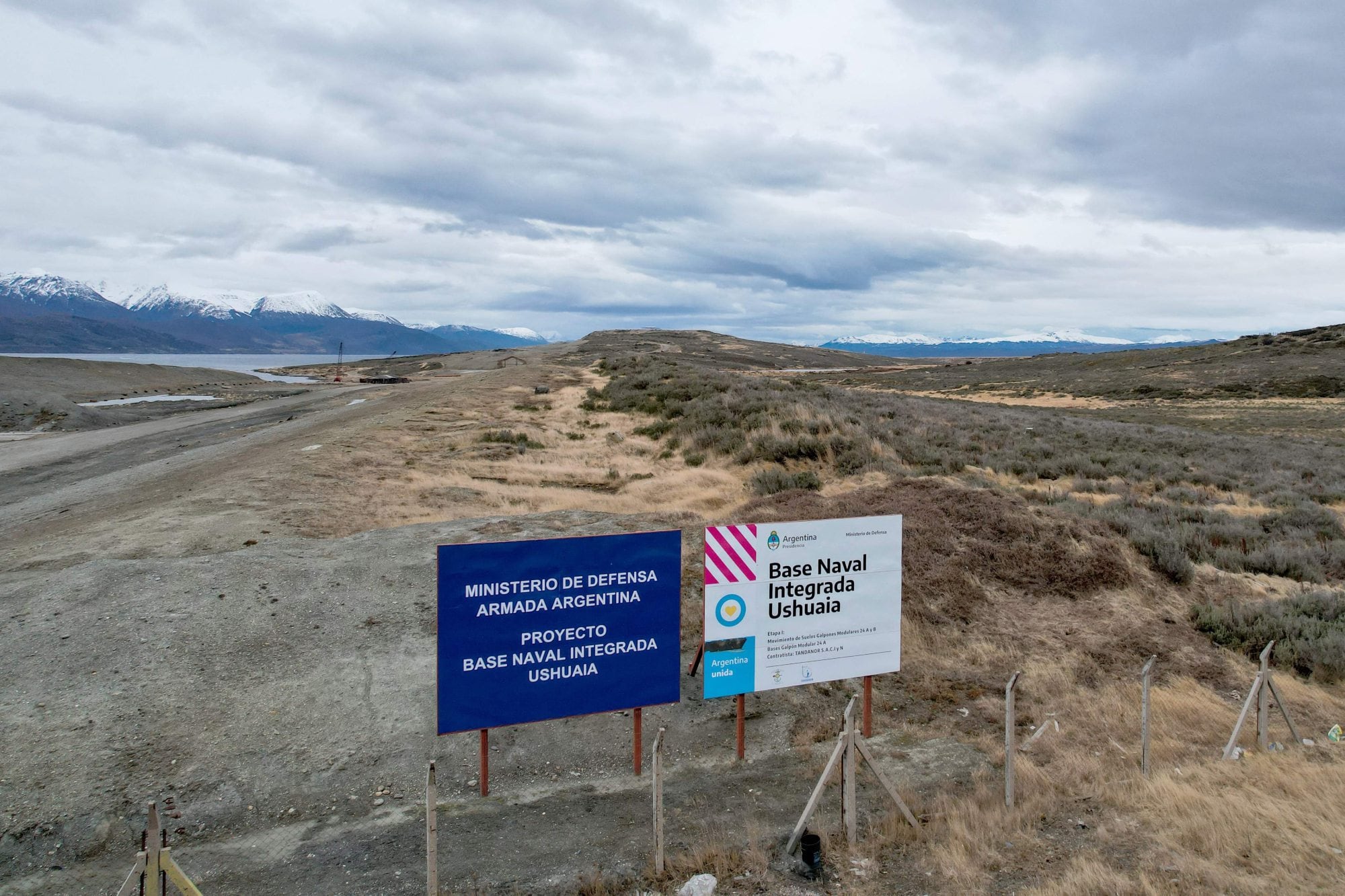 El anuncio del proyecto de la Base Naval Integrada en Ushuaia