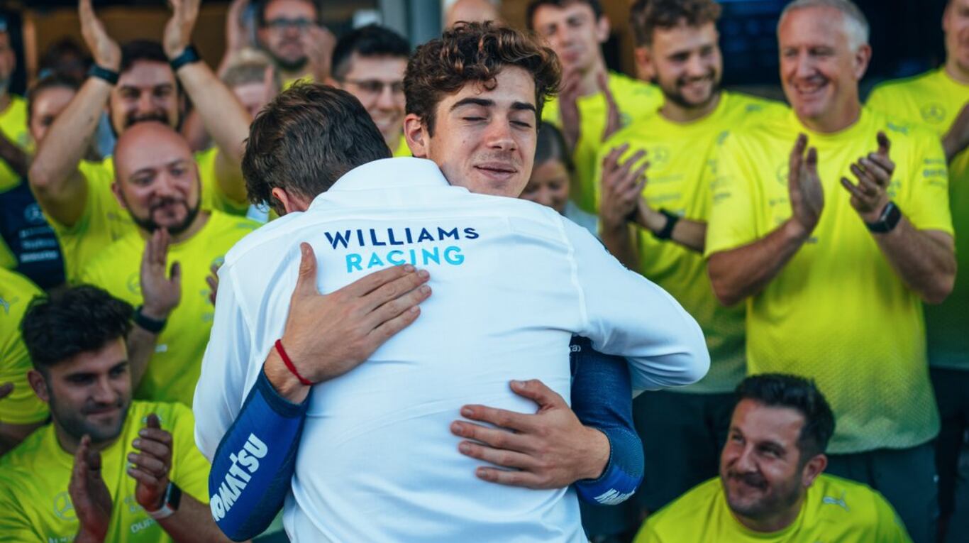 James Vowles acompañó a Franco Colapinto durante su paso por Williams. (Foto: X @JV_F1).