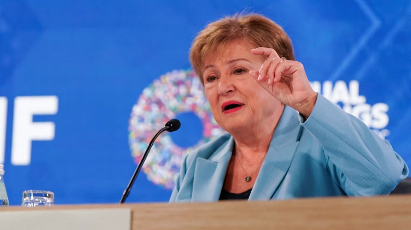 La directora gerente del FMI, Kristalina Georgieva. (Foto: Reuters)