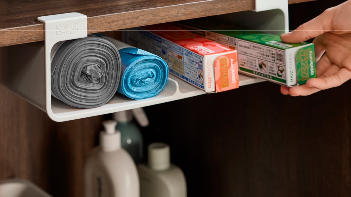 Organizador de cocina para aprovechar todos los huecos.