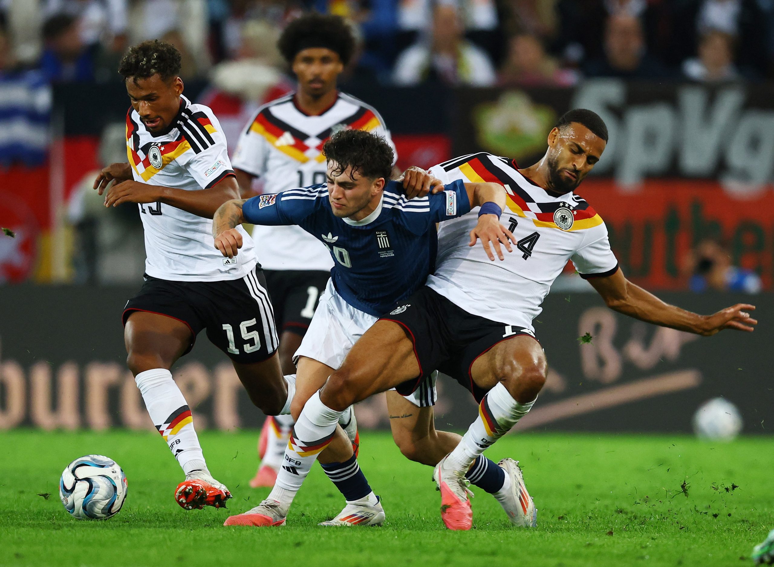Alemania vs Grecia por la fase de grupos de la UEFA Nations League del 2026.