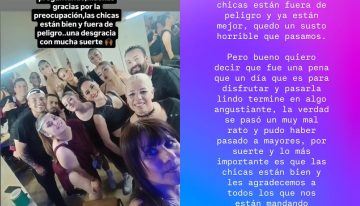 “La pantalla no estaba sostenida”: la profesora del grupo de bailarinas de Córdoba contó cómo fue el dramático accidente