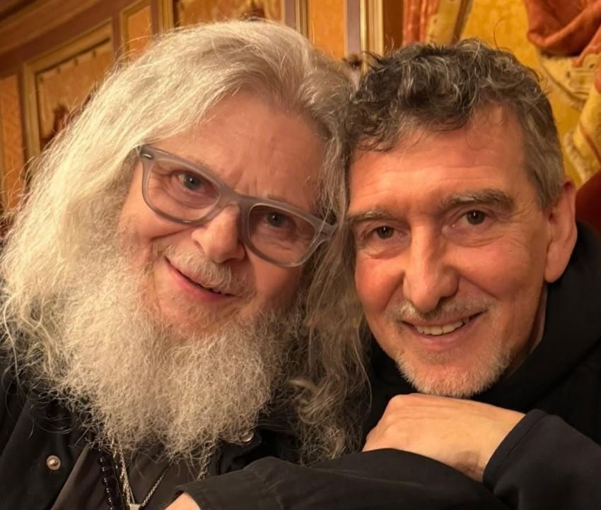 Gustavo Santaolalla junto a Julio Bocca (Foto: Instagram / gustavosantaolalla)