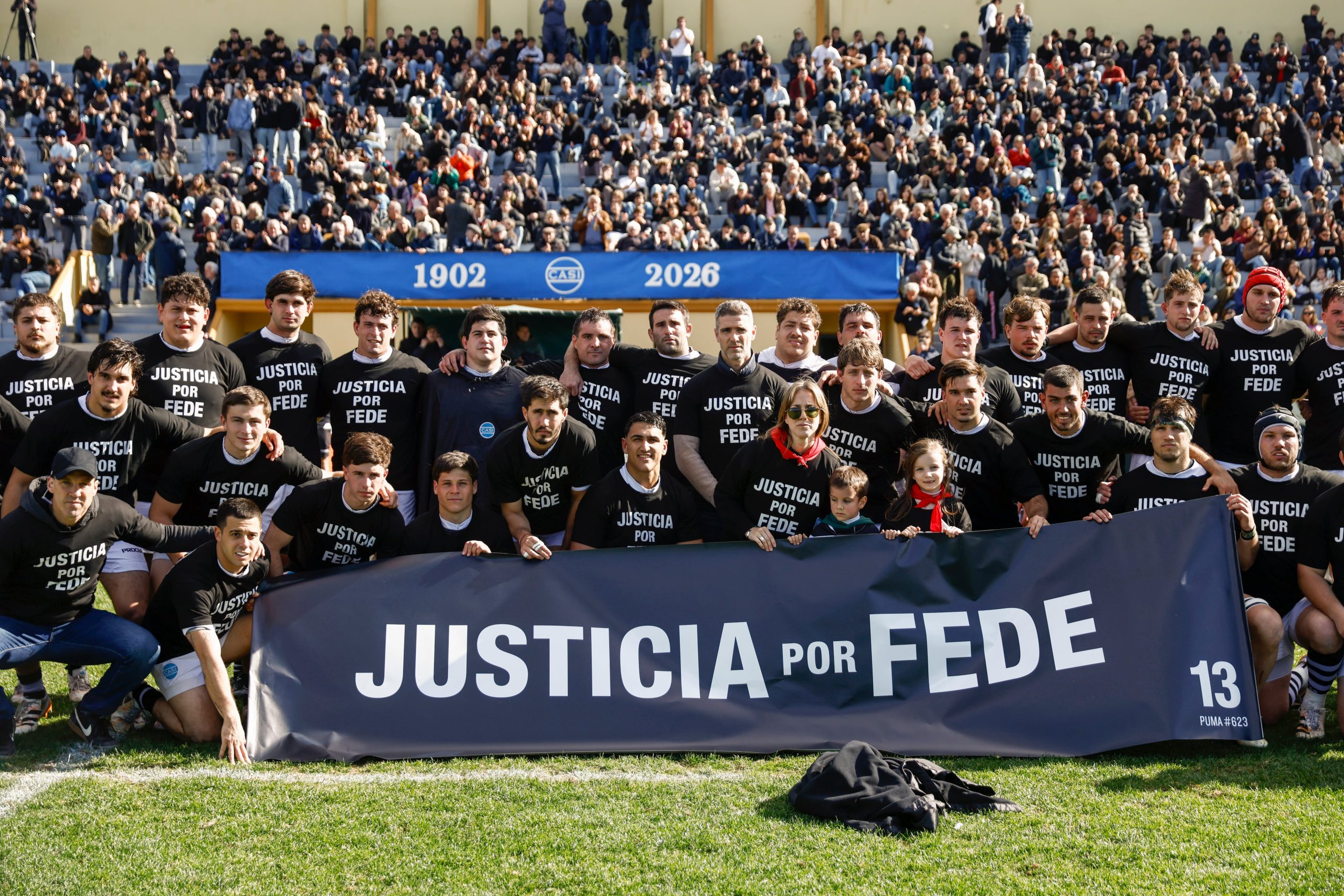 El reclamo que se repitió antes de los siete partidos del Top 14 de URBA de este sábado, en este caso, en la cancha de CASI, el club de Federico Martín Aramburú