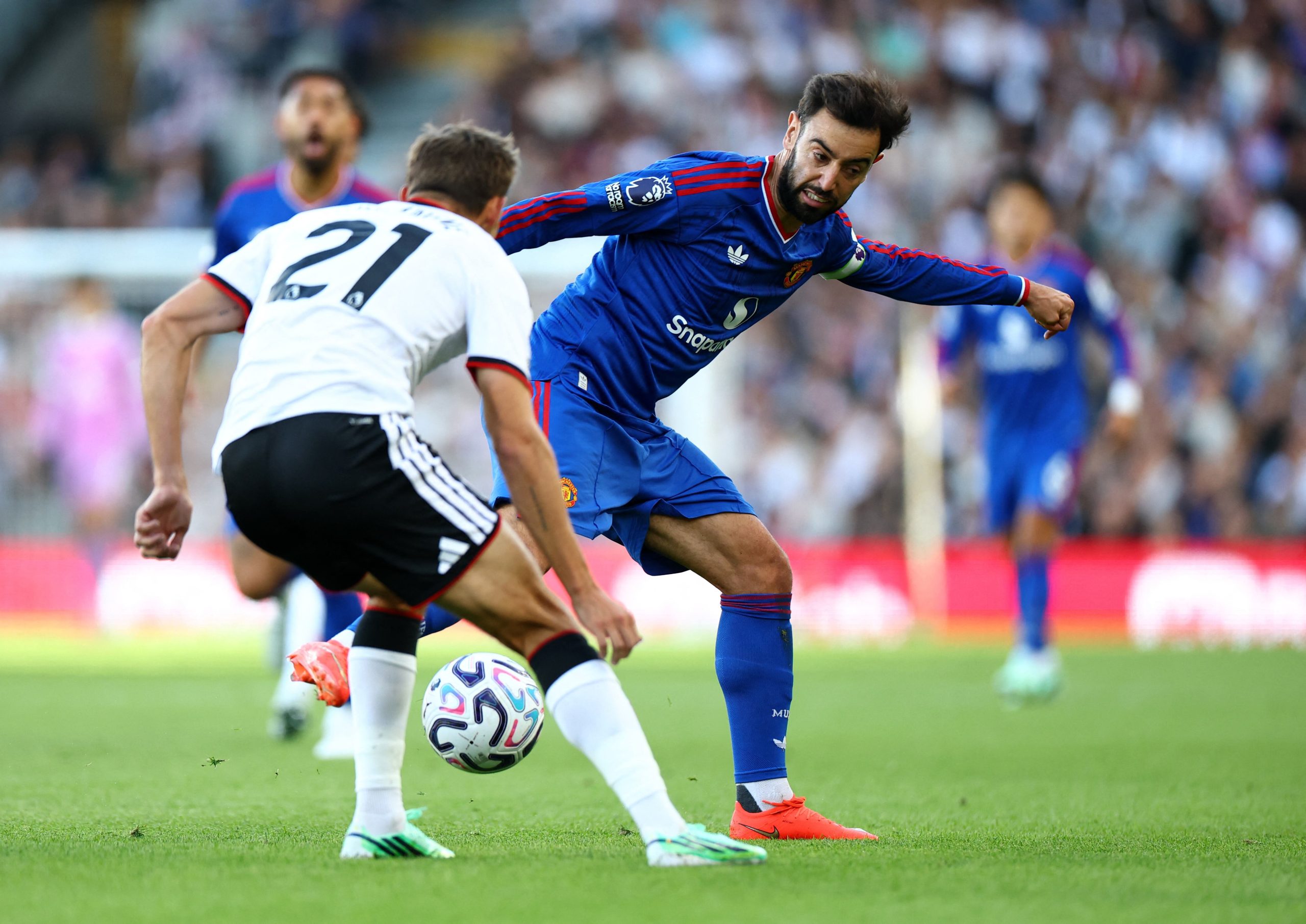 Fulham vs Man. United por la fecha 5 de la Premier League del 2026.
