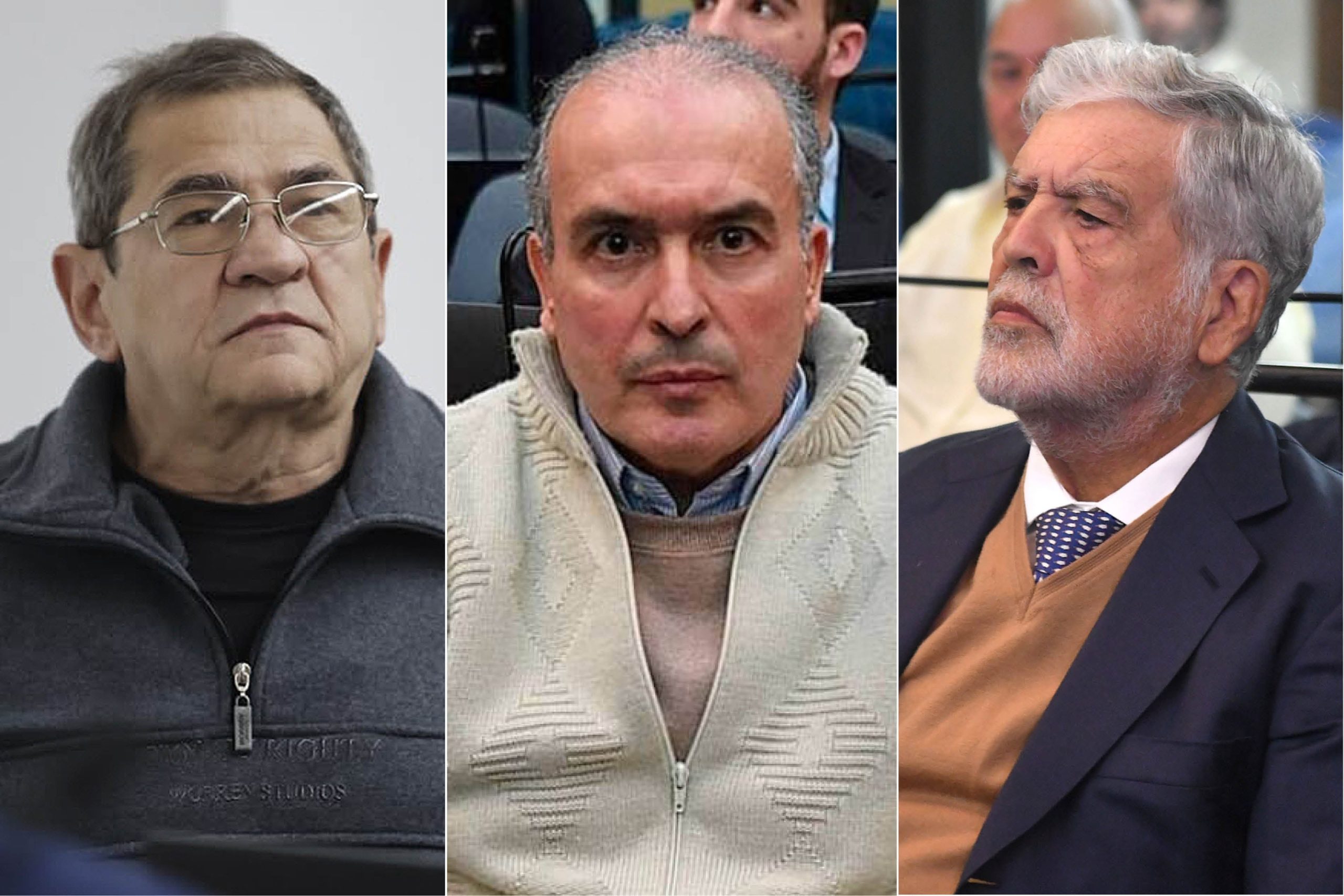 Sergio Schoklender, José López y Julio De Vido