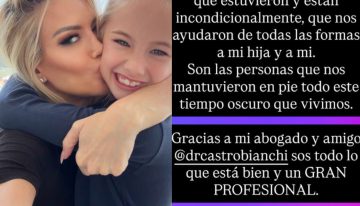 Luciana Salazar anunció que llegó a un acuerdo judicial con Martín Redrado: “De acá en adelante, solo felicidad”