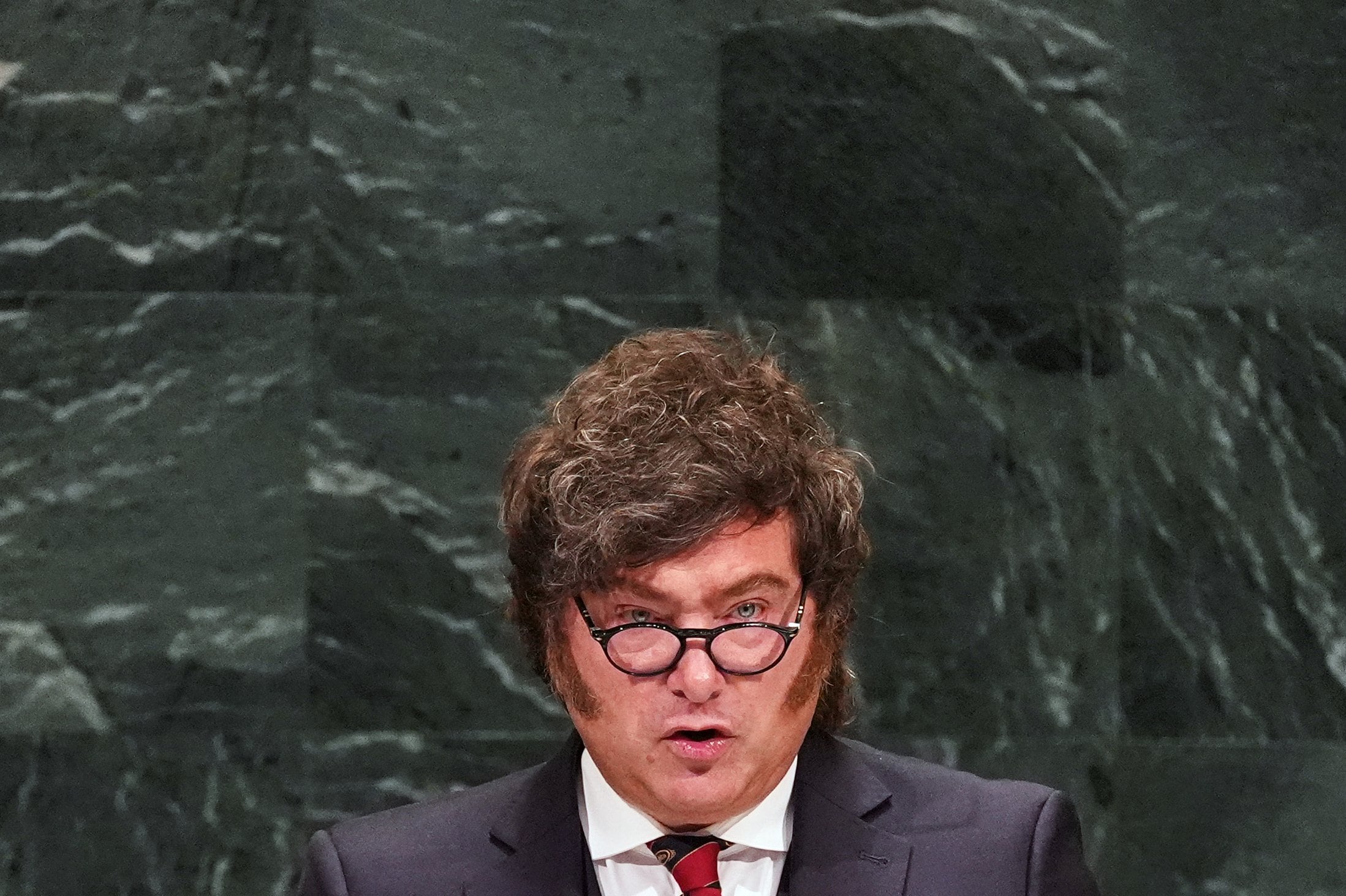 El presidente Javier Milei