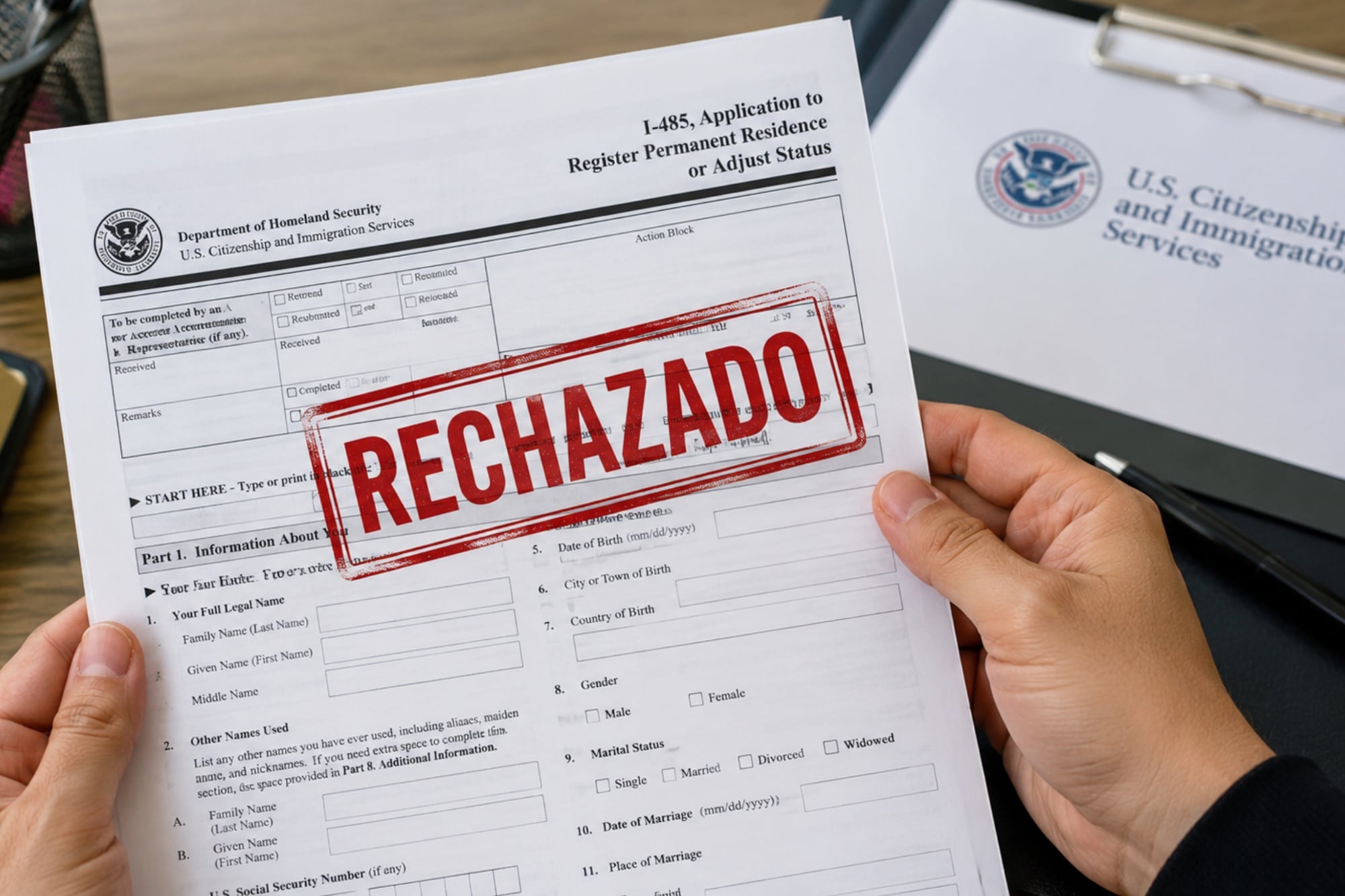 Los solicitantes de la green card deberán utilizar la nueva versión del Formulario I-485 para evitar el rechazo de su trámite