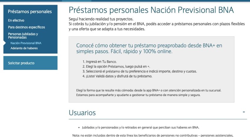 Quiénes acceden a los préstamos personales para jubilados de $50.000.000 y cuáles son las tasas de interés en septiembre de 2026