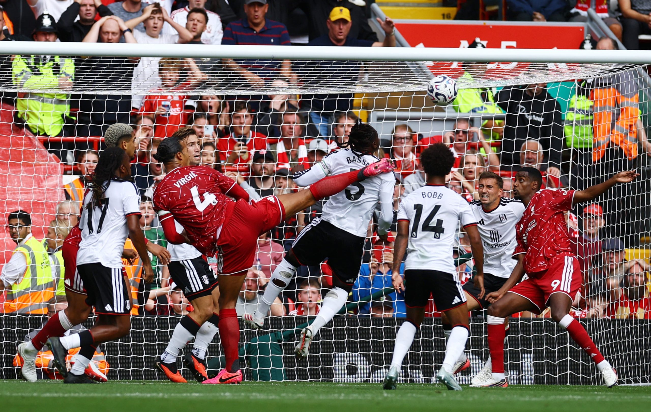 Liverpool vs Fulham por la fecha 4 de la Premier League del 2026.