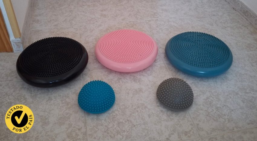 Los mejores cojines de equilibrio: pruebo cuatro modelos para entrenar en casa