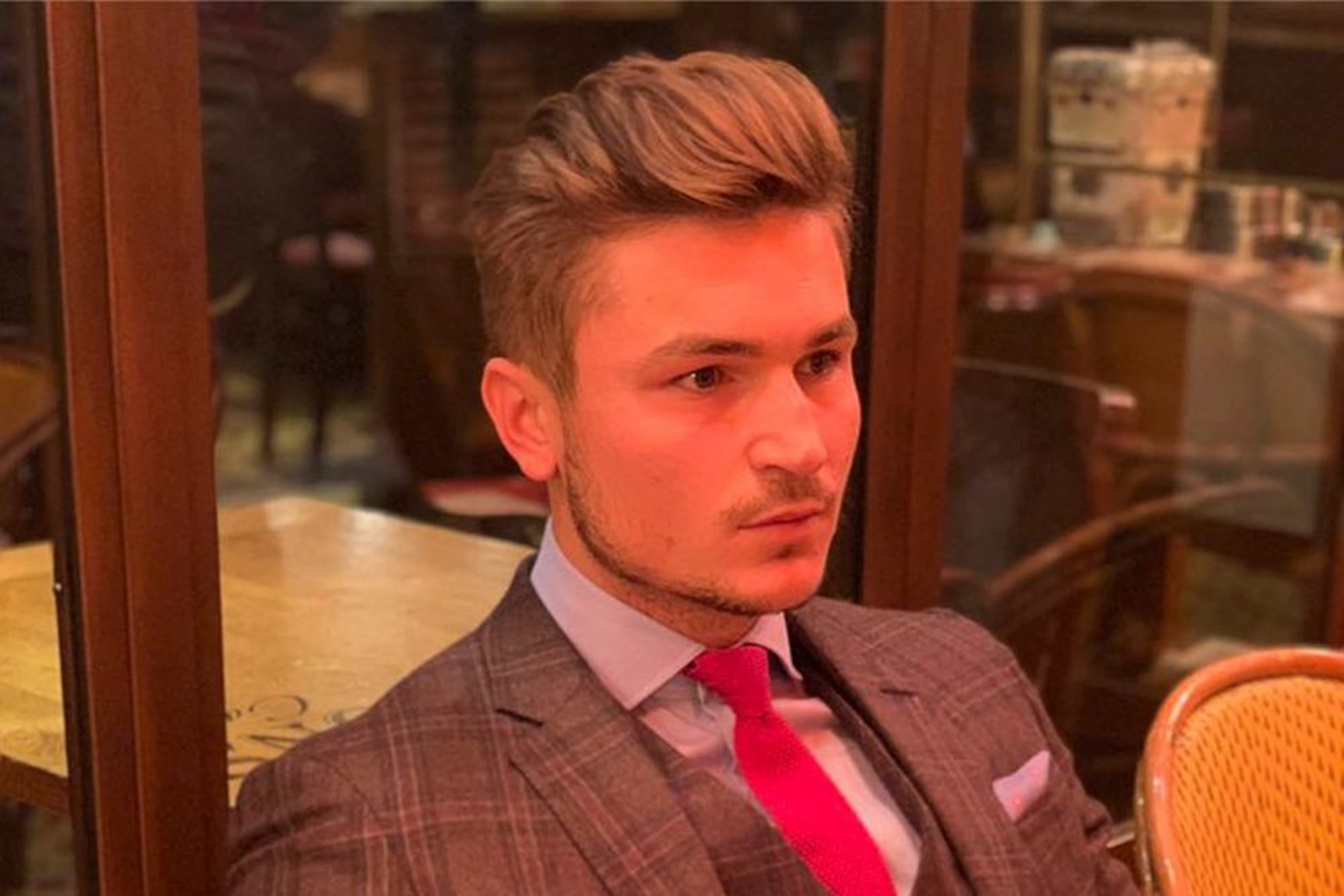 loïk le priol, supuesto asesino del ex Puma Federico Martin Aramburu tras una discusion en un bar de Paris
