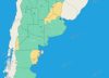 Hay alerta amarilla por tormentas y lluvias para este domingo 27 de septiembre: las provincias afectadas
