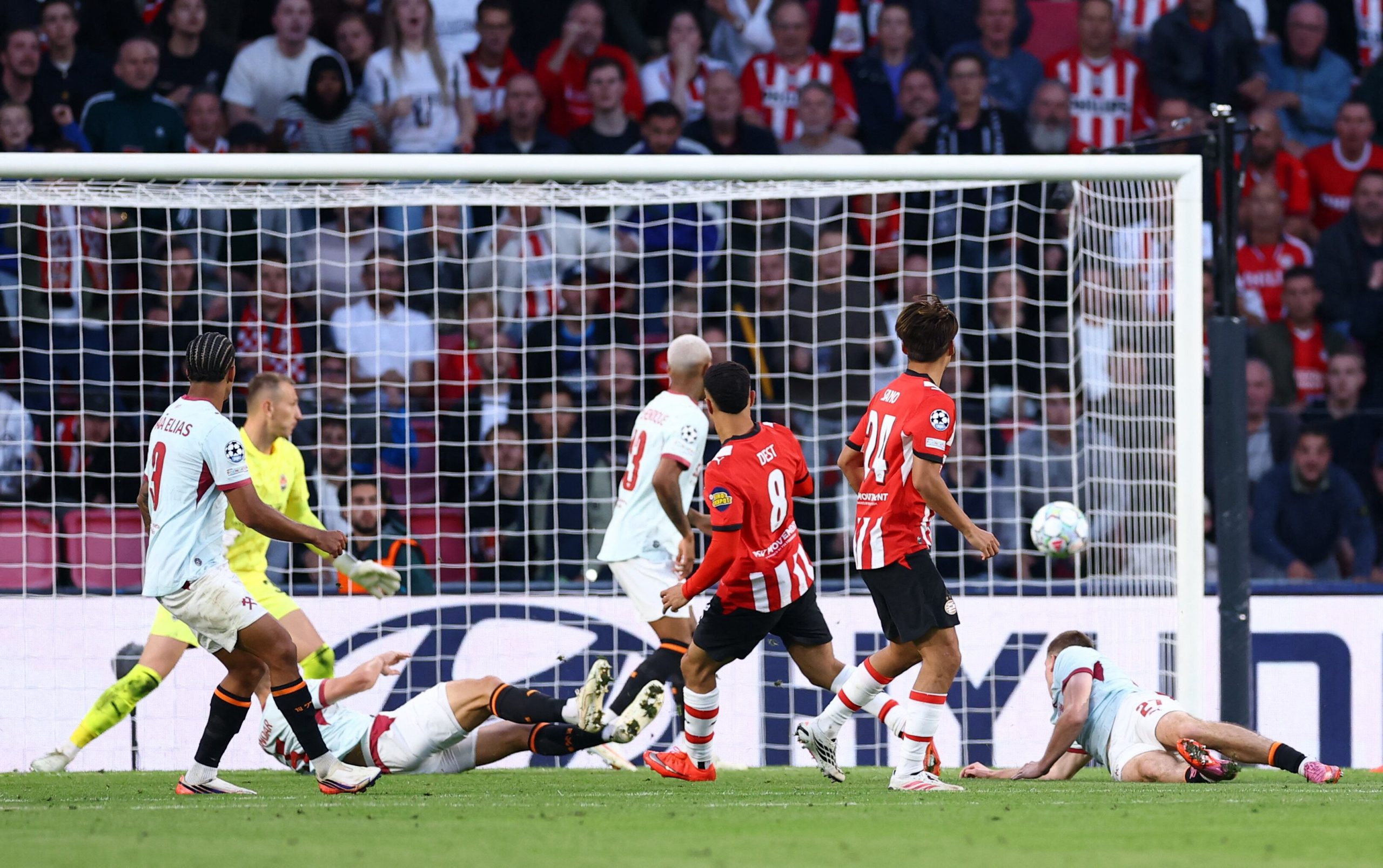 PSV vs Shakhtar por la fecha 1 de la Champions League del 2026.