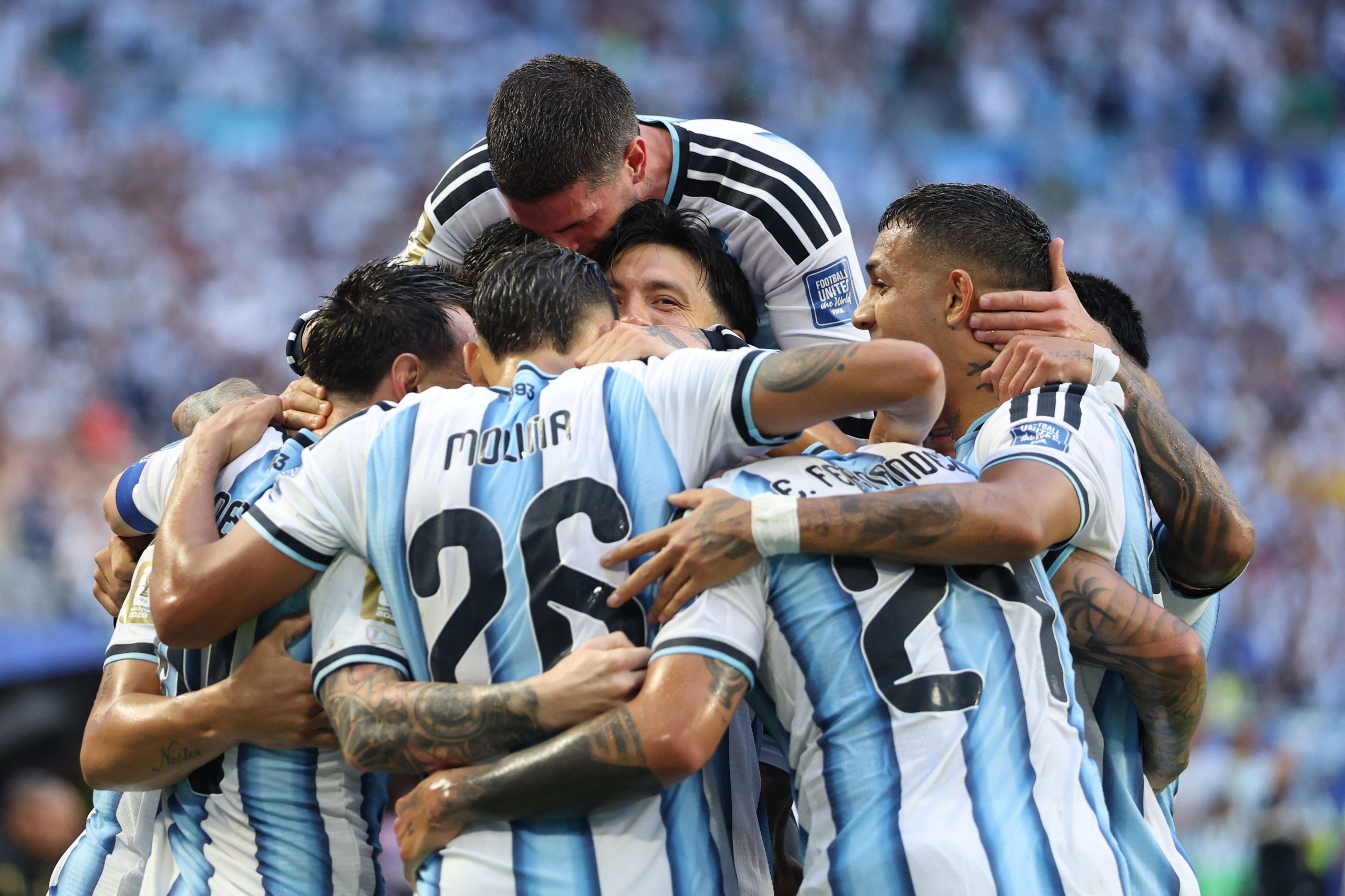 La selección argentina jugará tres amistosos