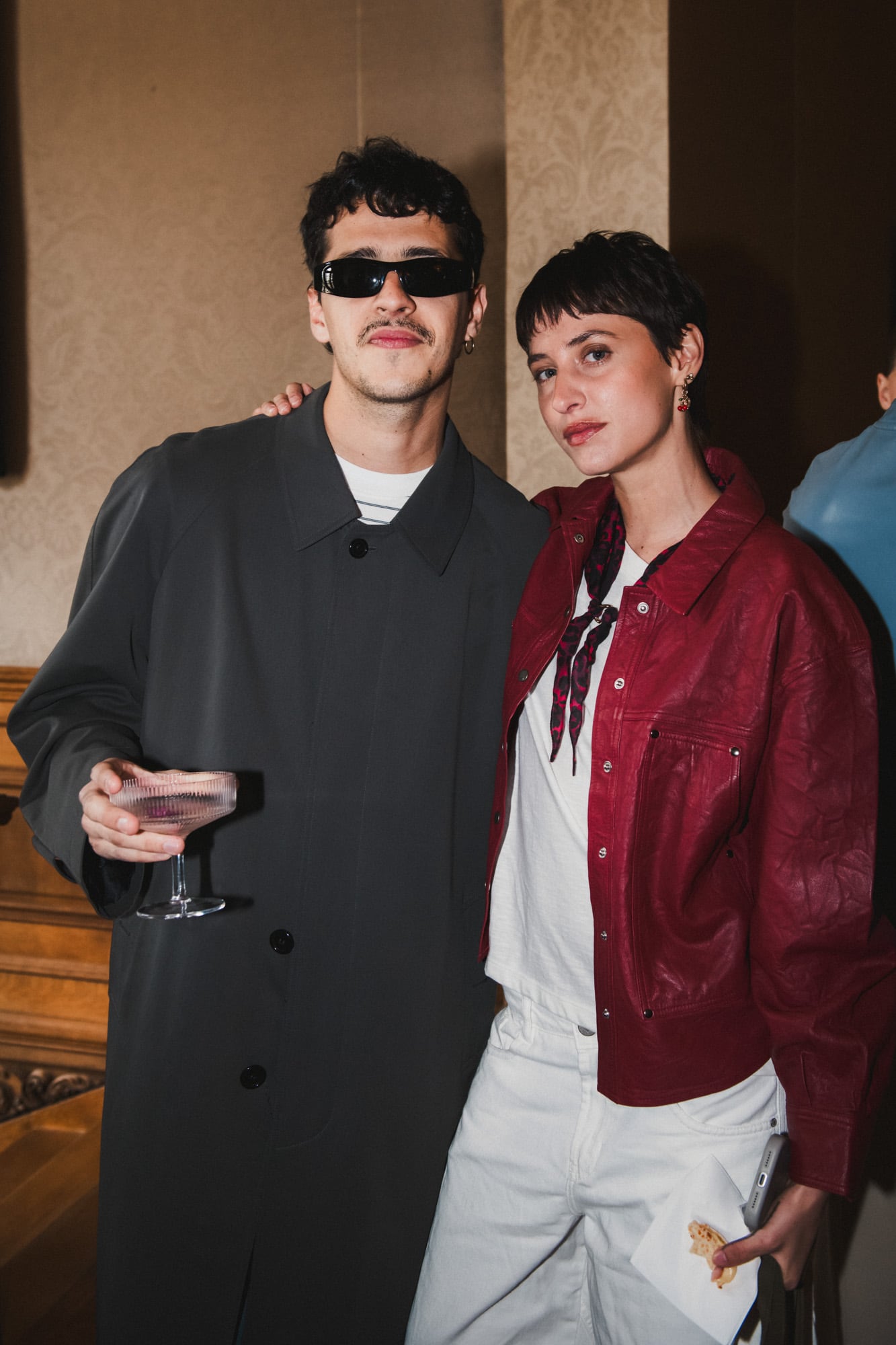 Con looks super cancheros, Simón Hempe y Malena Fernández Iriarte