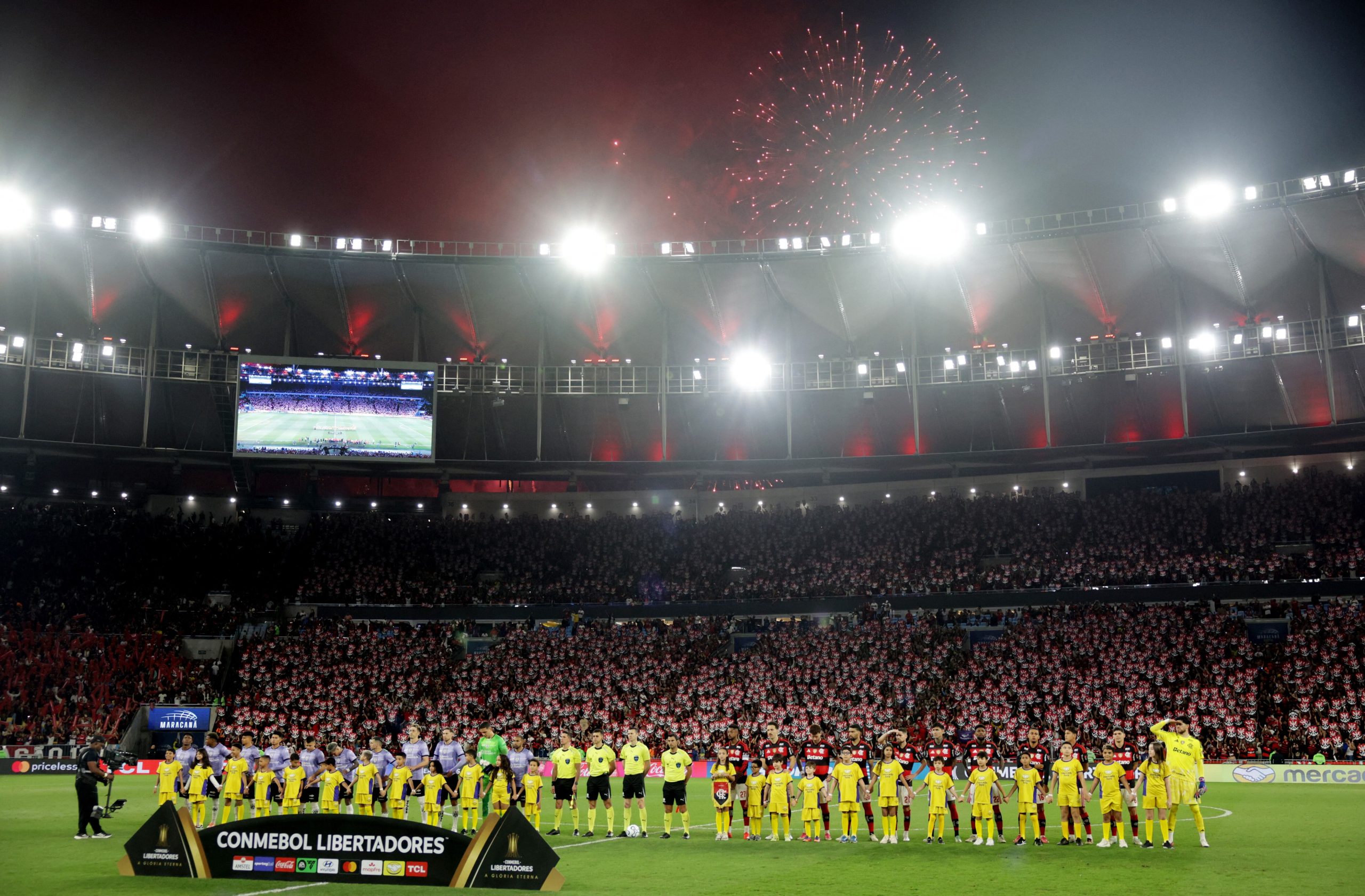 Flamengo vs Ind. del Valle por los cuartos de final de la Copa Libertadores del 2026.