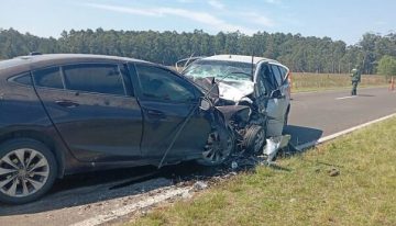 Tragedia en Corrientes: tres muertos luego de un choque frontal en la Ruta Nacional 12