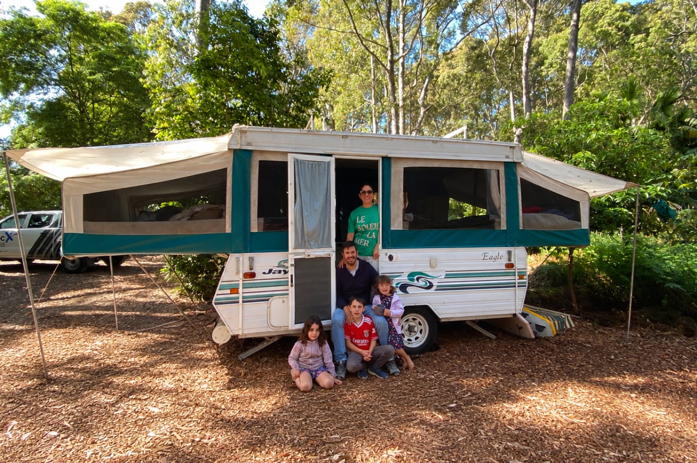 “En esta segunda etapa en Australia incluso compramos un camper tráiler, que nos permitió conocer lugares increíbles”.