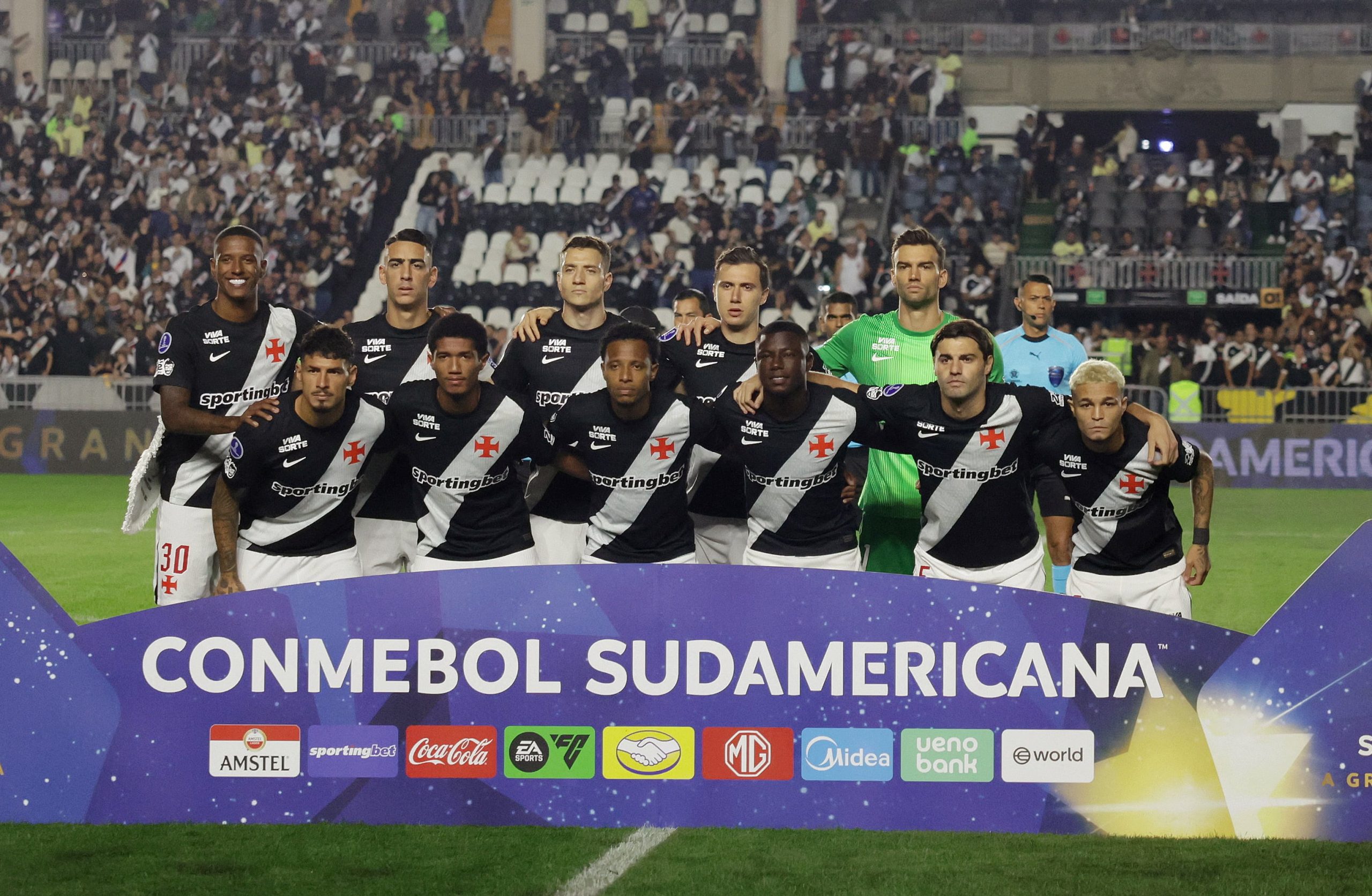 Vasco vs Santa Fe por los cuartos de final de la Copa Sudamericana del 2026.