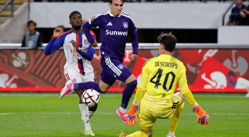 En vivo – Anderlecht vs. O. Lyon: 0 – 2, por la fecha 1 de la UEFA Europa League