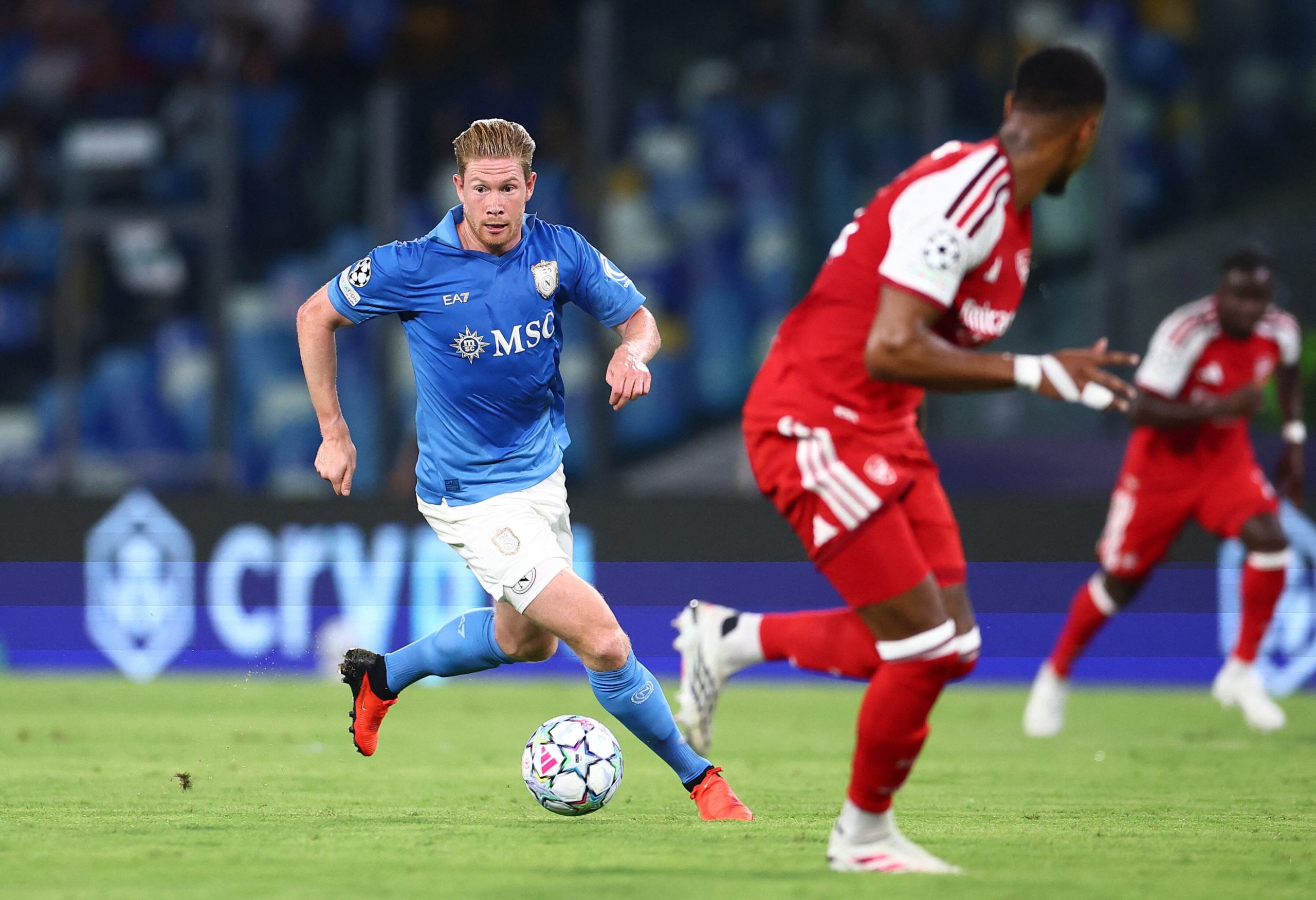 Napoli vs Arsenal por la fecha 1 de la Champions League del 2026.