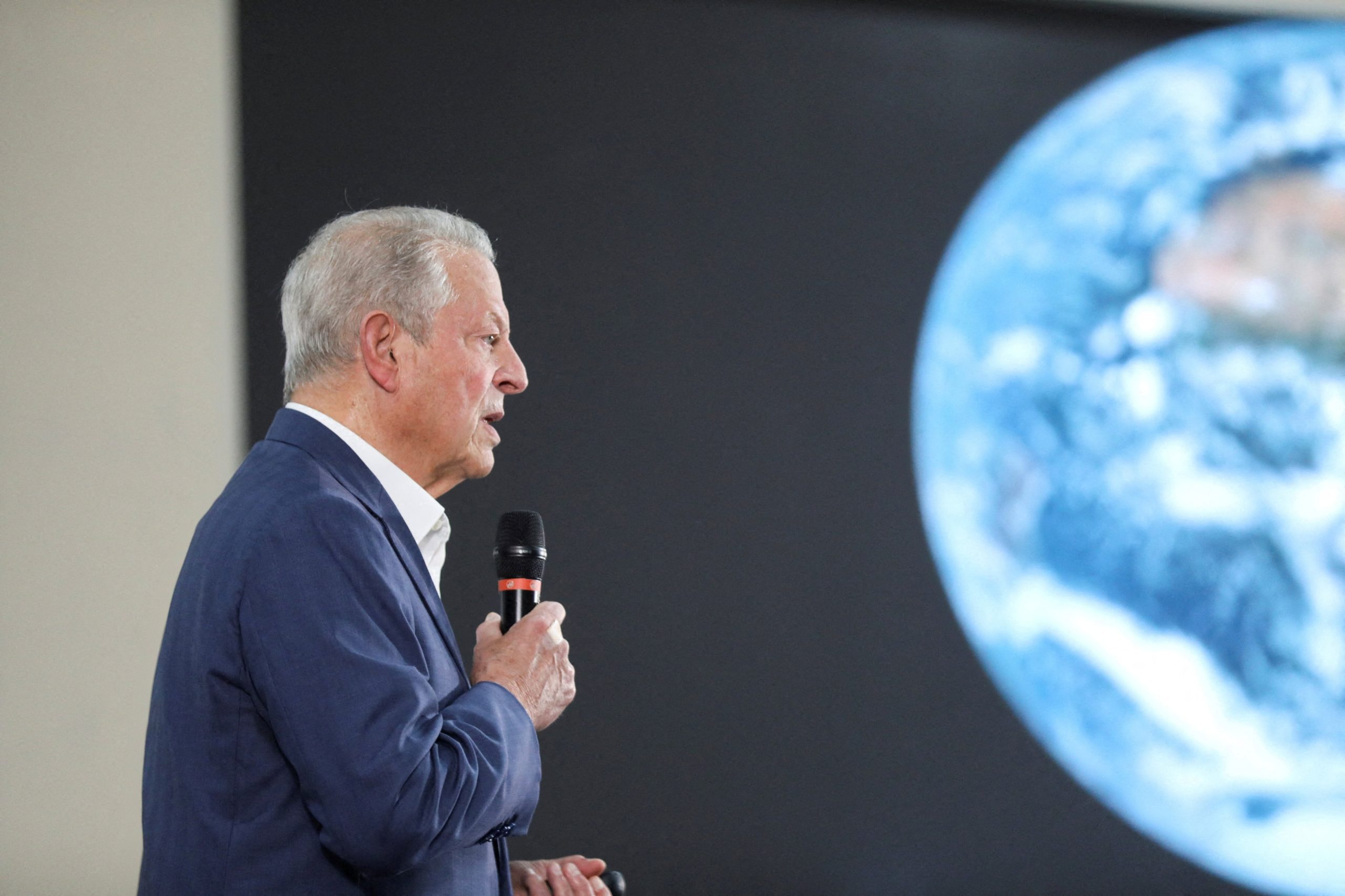 Según Al Gore, la irrupción de la inteligencia artificial es una “gran oportunidad para impulsar aún más la transición energética”. (Foto: Reuters/Anderson Coelho)