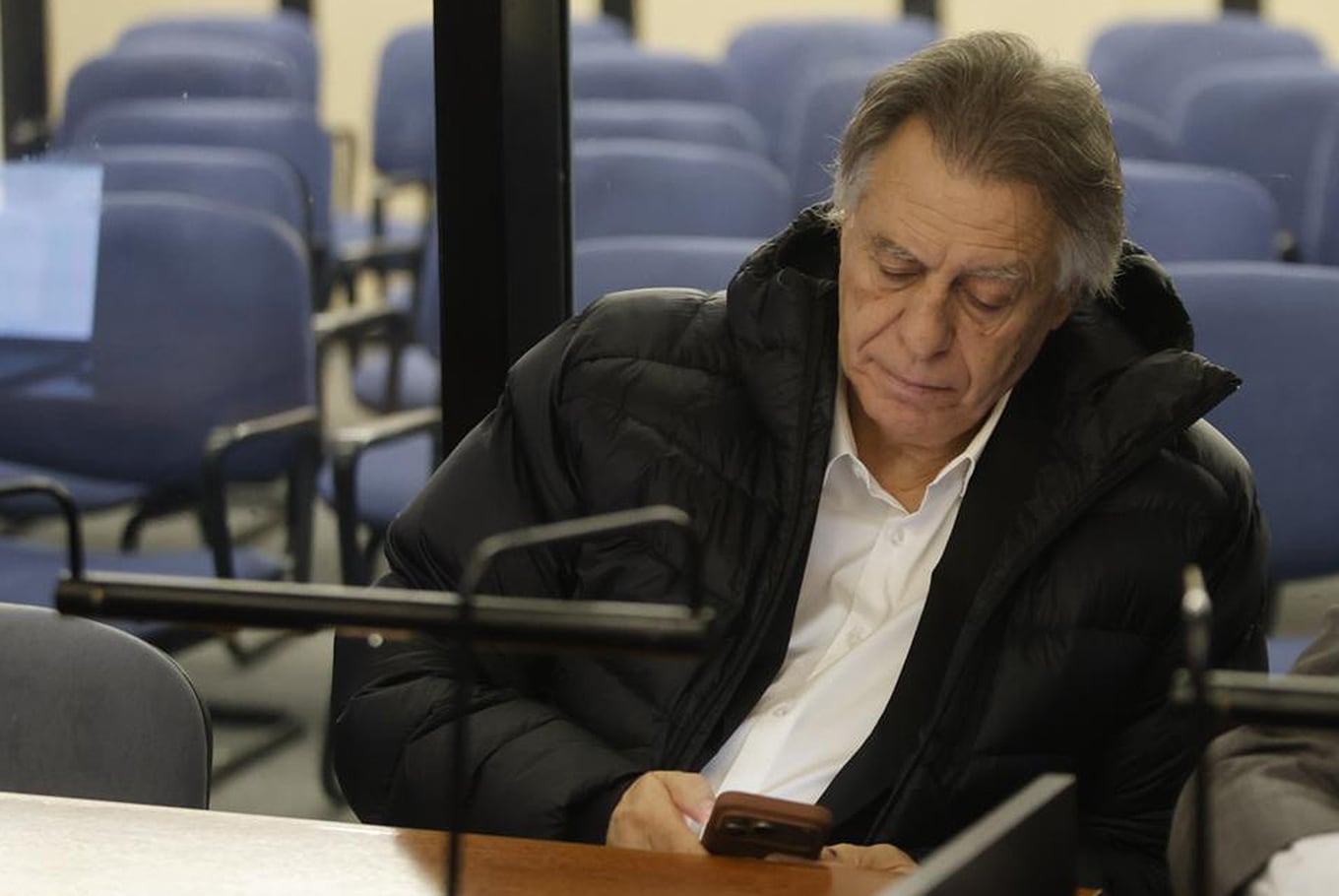 Cristóbal López en la audiencia ordenatoria del juicio por los casos Hotesur y Los Sauces