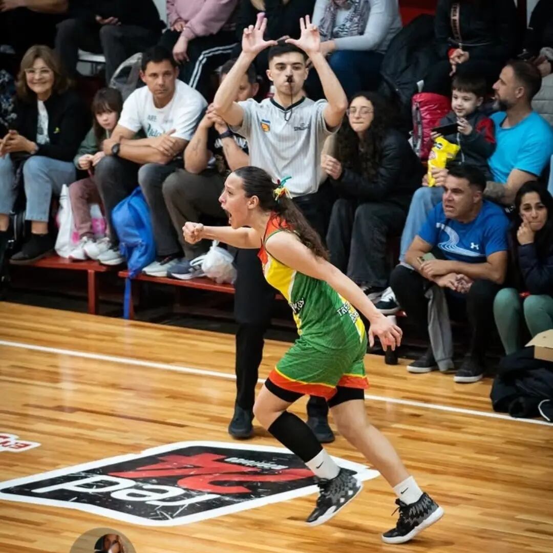 El básquet la acompañaba desde los 3 años. (Foto: argentinojuniortsas/Instagram)