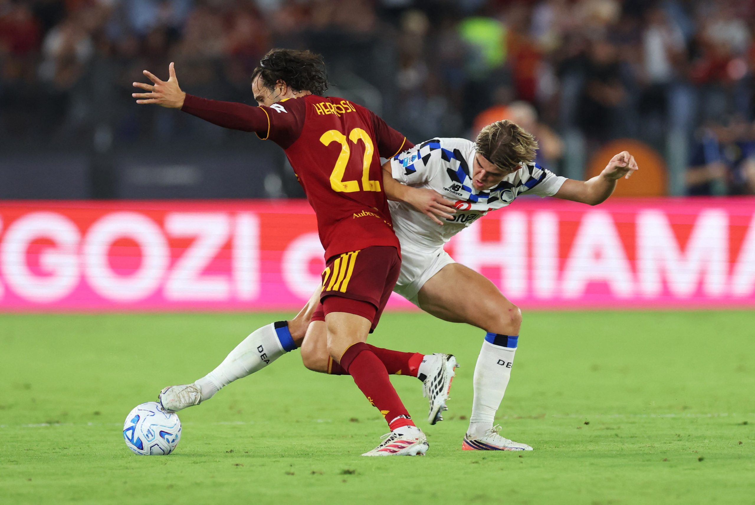 Roma vs Atalanta por la fecha 3 de la Serie A de Italia del 2026.