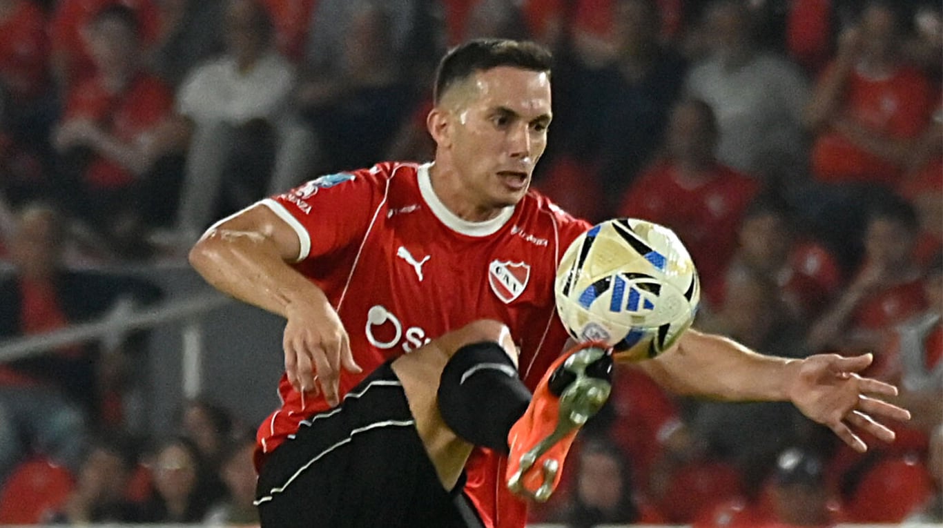 Iván Marcone es el capitán y la figura en el mediocampo de Independiente. (Foto: Fotobaires)