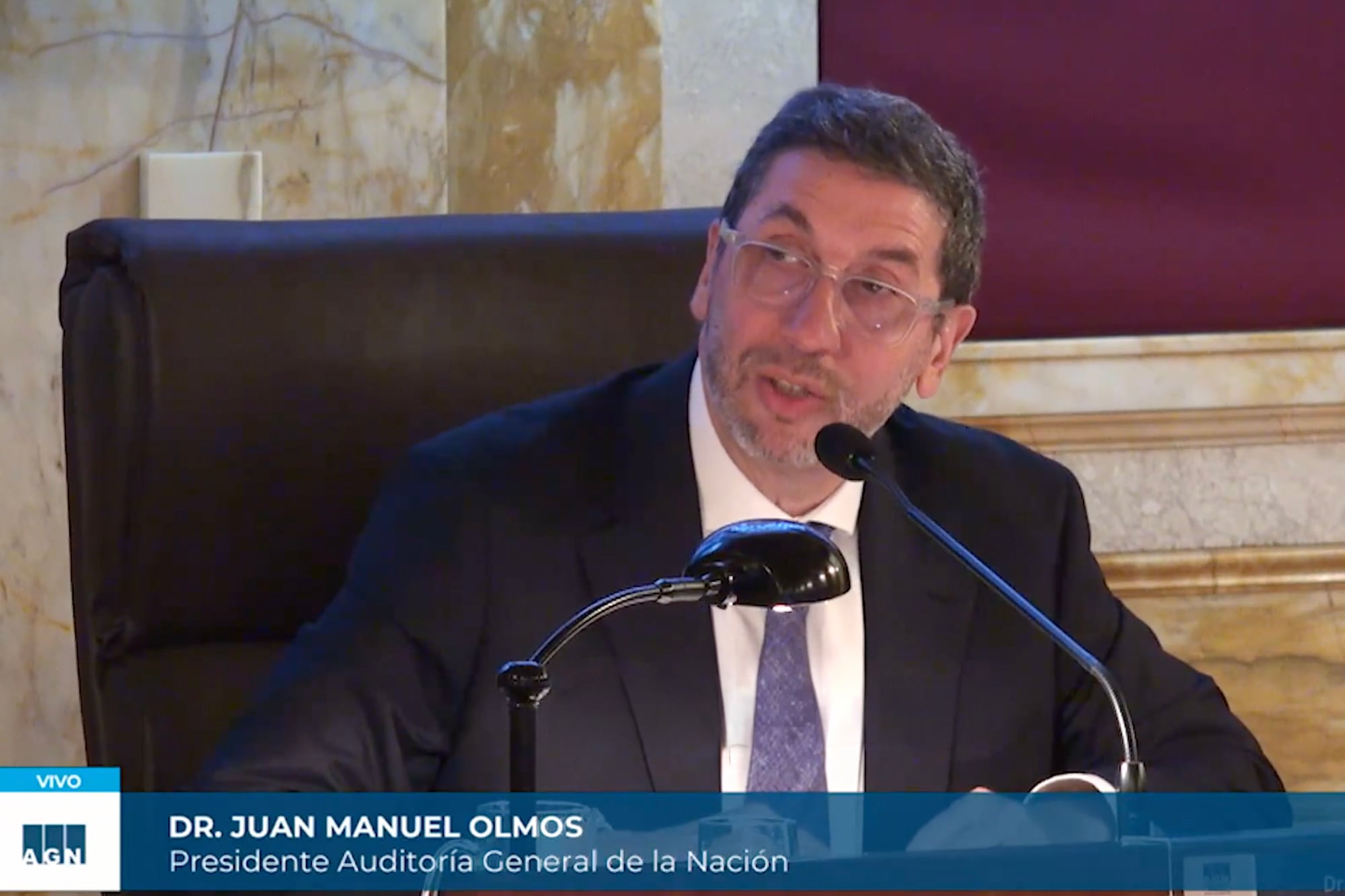 Juan Manuel Olmos, titular de la AGN
