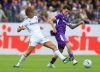 El cabezazo perfecto de Nico Paz ante Fiorentina y el foul a Mastantuono que le valió una amarilla